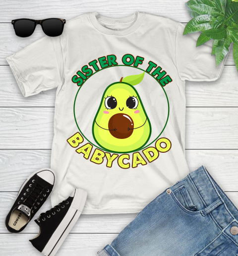 Nurse Shirt Funny Avocado Birthday Sister Of The Babycado T Shirt Youth T-Shirt