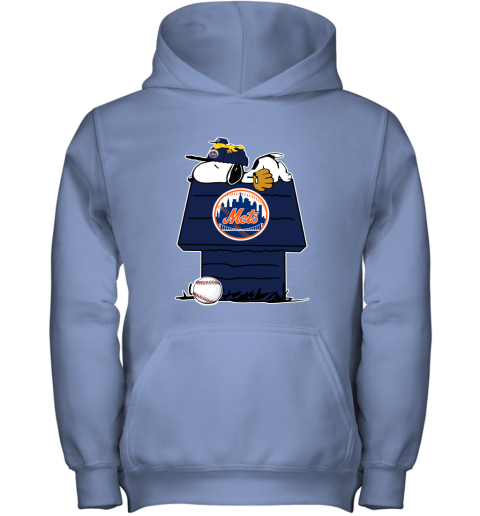 MLB New York Mets Snoopy Woodstock The Peanuts Movie Baseball T Shirt ABmUEyp7TtK youth hoodie 43 95 151514 front carolina blue
