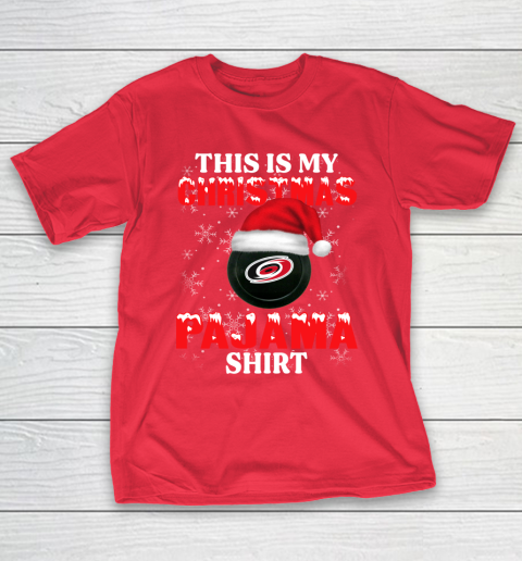 Carolina Hurricanes This Is My Christmas Pajama Shirt NHL T-Shirt 9