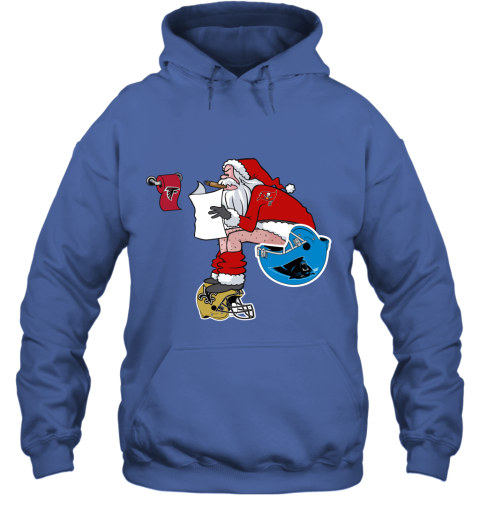 1y2r santa claus tampa bay buccaneers shit on other teams christmas hoodie 23 front royal