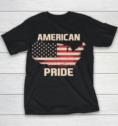 Veteran Shirt Patriot American Pride Youth T-Shirt