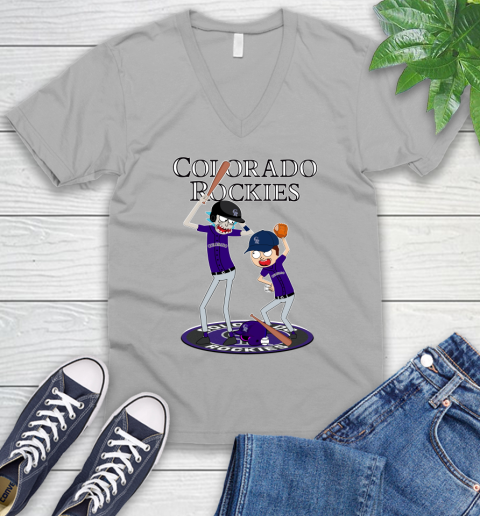 MLB Colorado Rockies Rick And Morty Baseball 52