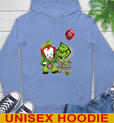 Baby Pennywise Grinch Christmas MLB Baseball Washington Nationals Hoodie 11