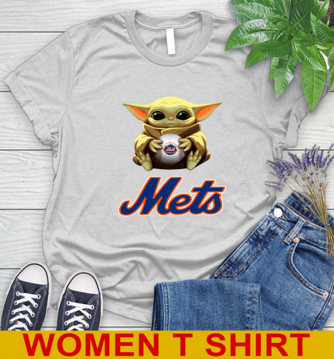 MLB Baseball New York Mets Star Wars Baby Yoda Shirt 89