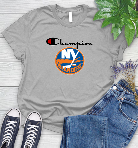 NHL Hockey New York Islanders Champion Shirt Women's T-Shirt 3
