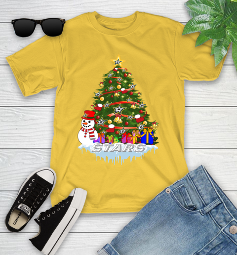 Dallas Stars Merry Christmas NHL Hockey Sports Youth T-Shirt 8