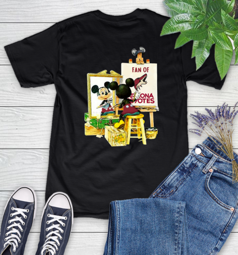 NHL Hockey Arizona Coyotes Mickey Drawing Shirt - Image 83
