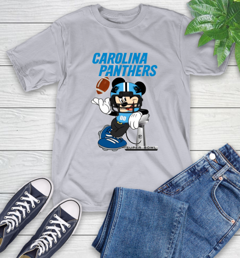 NFL Carolina Panthers Mickey Mouse Disney Super Bowl Football T Shirt T-Shirt 6