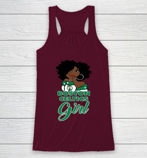 Boston Celtics Girl NBA Racerback Tank 3