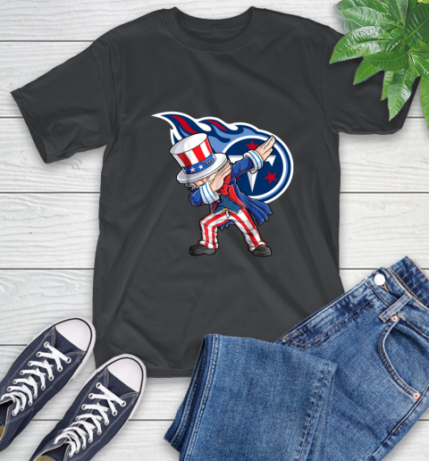 Tennessee Titans Nfl Football Dabbing Uncle Sam T Shirt Itees Global