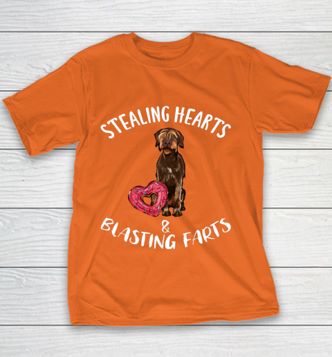 Stealing Hearts Blasting Farts Wirehaired Pointing Griffon Youth T-Shirt 4