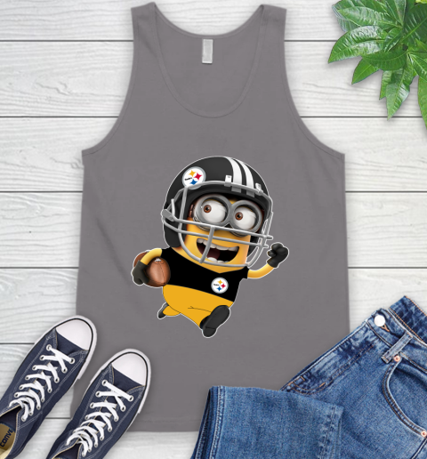 NFL Pittsburgh Steelers Minions Disney Football Sports Tank Top 7