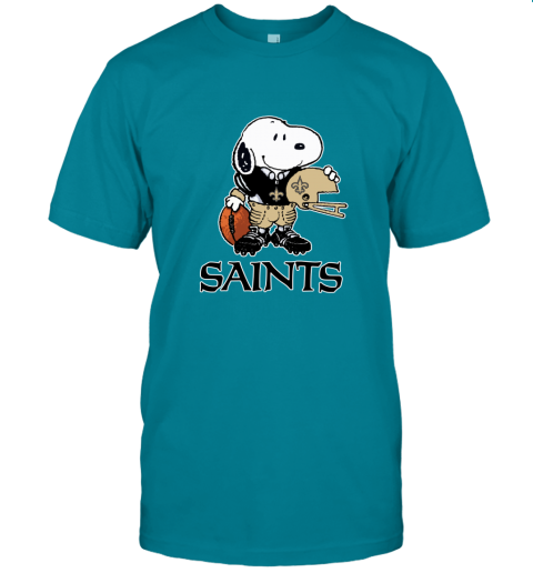 Official peanuts Snoopy Football Team With The New Orleans Saints NFL Shirt,  hoodie, longsleeve, sweatshirt, v-neck tee