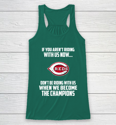 MLB Cincinnati Reds Baseball We Become The Champions Racerback Tank 5