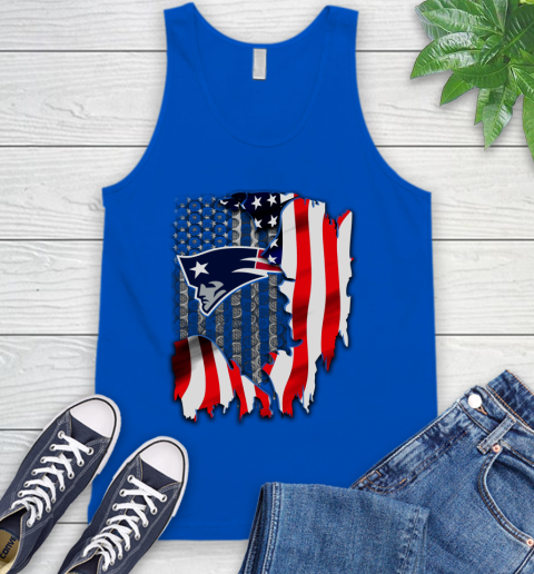 New England Patriots NFL Football American Flag Tank Top 4
