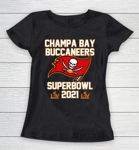 Champa Bay Buccaneers Superbowl 2021 Champions Women's T-Shirt