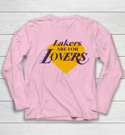 Love Lakers Shirt Laker Are For Lovers Youth Long Sleeve 6