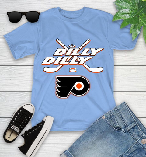 NHL Philadelphia Flyers Dilly Dilly Hockey Sports Youth T-Shirt 11