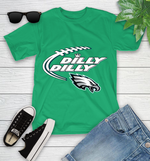 NFL Philadelphia Eagles Dilly Dilly Football Sports Youth T-Shirt 6