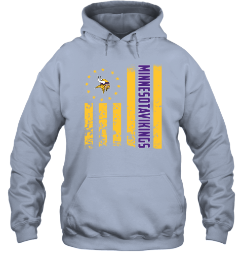 Minnesota Vikings Nfl Football Flag American 3d Hoodie - T-shirts Low Price