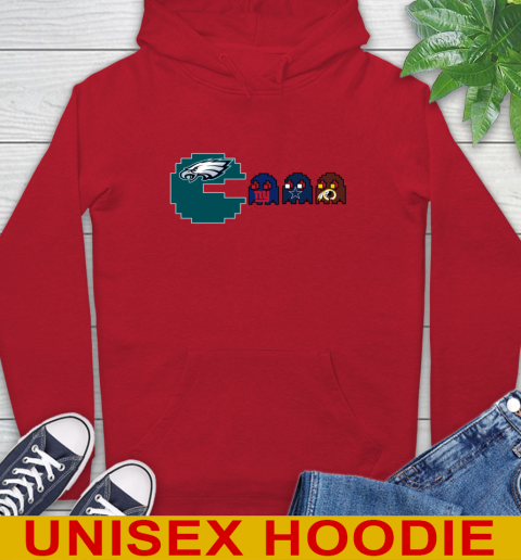 Philadelphia Eagles NFL Football Pac Man Champion Hoodie 10