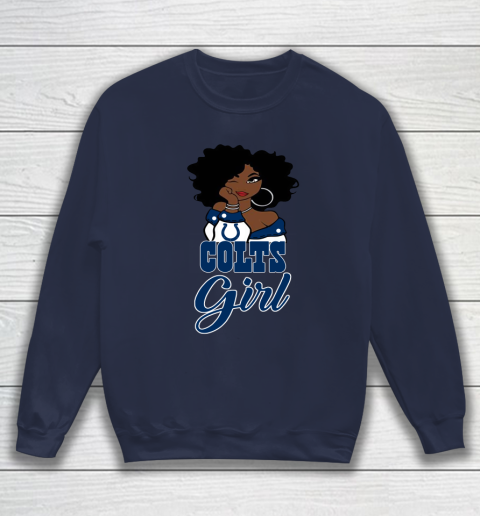 Indianapolis Colts Girl NFL Sweatshirt 3
