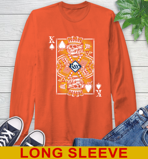 Tampa Bay Rays MLB Baseball The King Of Spades Death Cards Shirt Long Sleeve T-Shirt 4