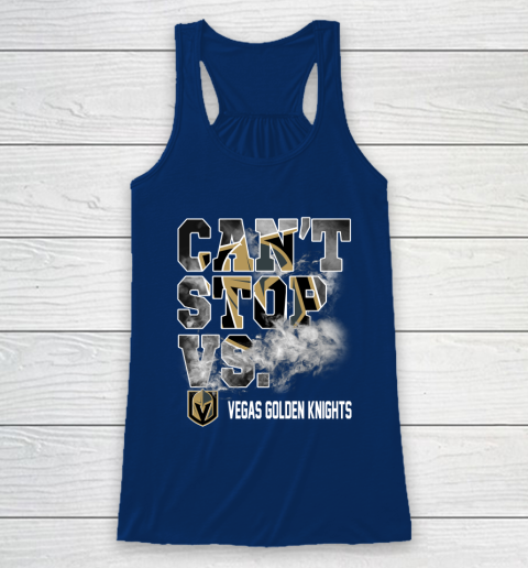 NHL Vegas Golden Knights Hockey Can't Stop Vs Racerback Tank 6