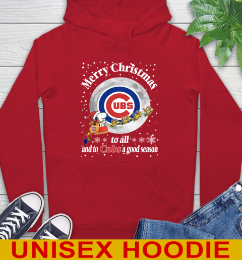 Chicago Cubs Merry Christmas To All And To Cubs A Good Season MLB Baseball Sports Hoodie 10