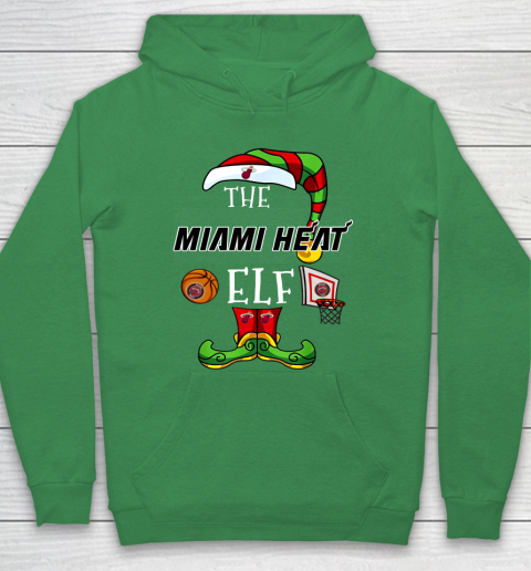 Miami Heat Christmas ELF Funny NBA Hoodie 5