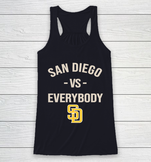San Diego Padres Vs Everybody Racerback Tank 7