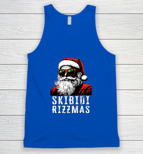 Skibidi Rizzmas Christmas Rizz Santa Claus Charisma Tank Top 3