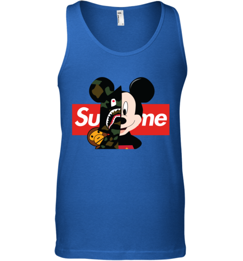 The Mickey Mouse Supreme Bape Tank Top - Father Figure Clothing The Mickey Mouse Supreme Bape Tank Top - Father Figure Clothing
