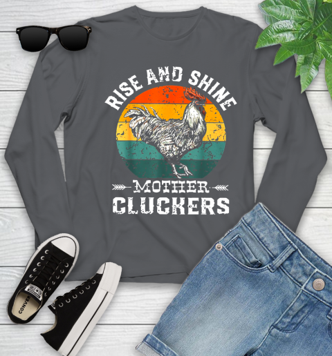 Rise And Shine Mother Cluckers Vintage Shirt 120