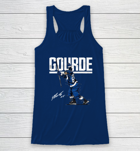 Yanni Gourde For Tampa Bay Lightning Fans Racerback Tank 6