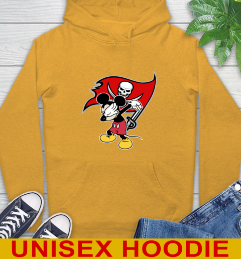 Tampa Bay Buccaneers NFL Football Dabbing Mickey Disney Sports Hoodie 3