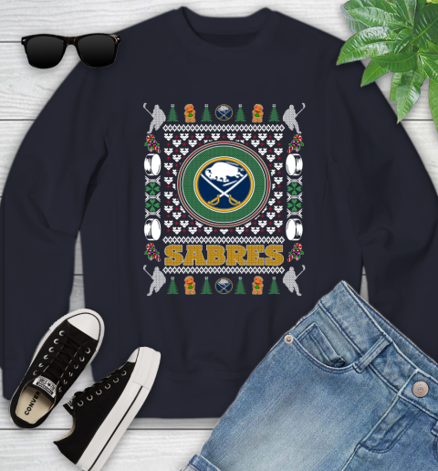Buffalo Sabres Merry Christmas NHL Hockey Loyal Fan Ugly Shirt 116
