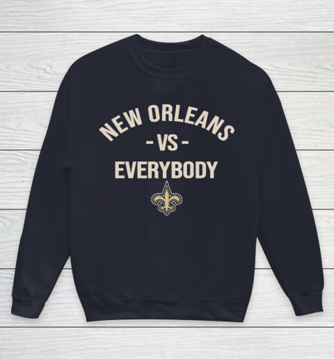 New Orleans Saints Vs Everybody Youth Sweatshirt 2