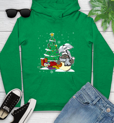 San Antonio Spurs NBA Basketball Cute Tonari No Totoro Christmas Sports Youth Hoodie 9