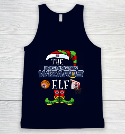 Washington Wizards Christmas ELF Funny NBA Tank Top 2