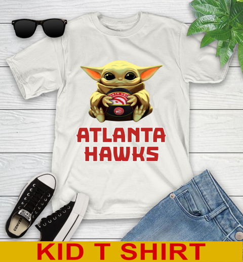 NBA Basketball Atlanta Hawks Star Wars Baby Yoda Shirt 101