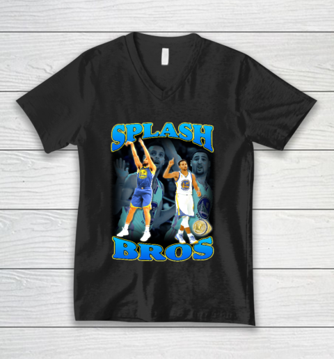 Splash Bros Stephen Curry V-Neck T-Shirt