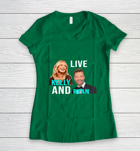 Live Kelly And Ryan Women's V-Neck T-Shirt 3