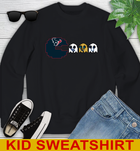 Houston Texans NFL Football Pac Man Champion Youth Sweatshirt 2