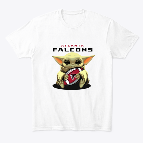 mzl5 baby yoda loves the atlanta falcons classic t shirt 2 front white