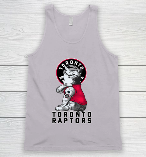 NBA Basketball My Cat Loves Toronto Raptors Tank Top 3