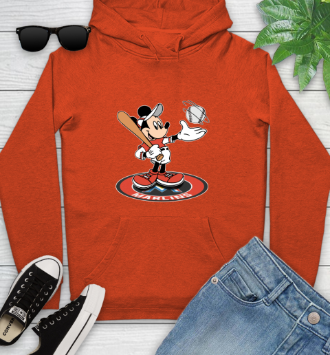 MLB Baseball Miami Marlins Cheerful Mickey Disney Shirt Youth Hoodie 5