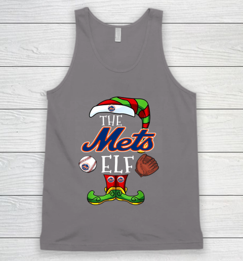 New York Mets Christmas ELF Funny MLB Tank Top 6