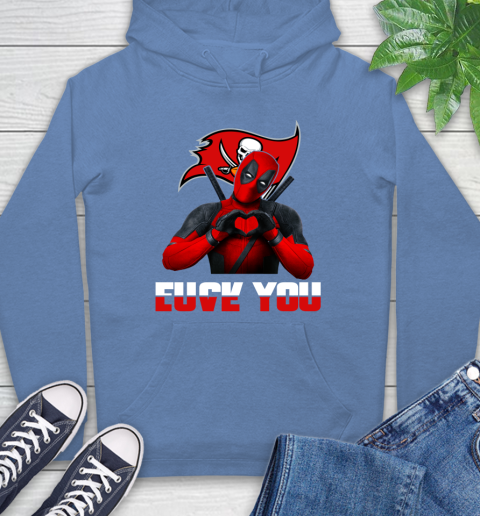 NHL Tampa Bay Buccaneers Deadpool Love You Fuck You Football Sports Hoodie 11