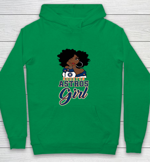 Houston Astross Girl MLB Youth Hoodie 6